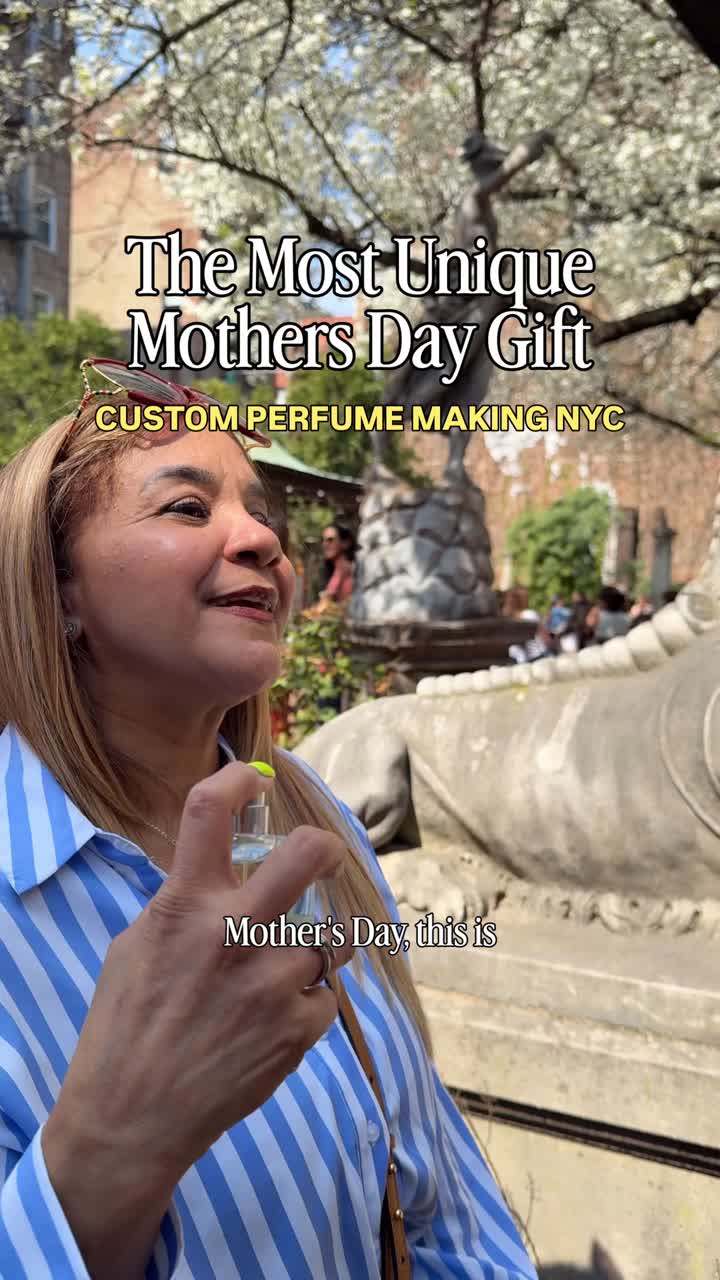 Olfactory Perfume Making Experience Mother's Day video
